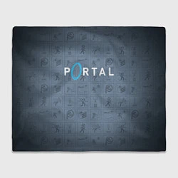 Плед флисовый PORTAL, цвет: 3D-велсофт