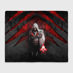 Плед флисовый Assasin's creed, цвет: 3D-велсофт