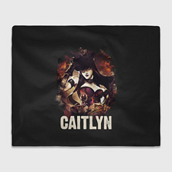 Плед флисовый Caitlyn, цвет: 3D-велсофт