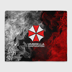 Плед флисовый UMBRELLA CORP, цвет: 3D-велсофт