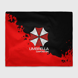 Плед флисовый UMBRELLA CORP, цвет: 3D-велсофт