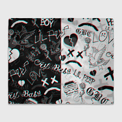 Плед LIL PEEP GLITCH