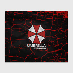 Плед флисовый UMBRELLA CORP, цвет: 3D-велсофт