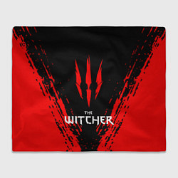 Плед флисовый THE WITCHER, цвет: 3D-велсофт