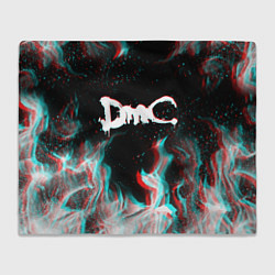 Плед флисовый DEVIL MAY CRY DMC, цвет: 3D-велсофт