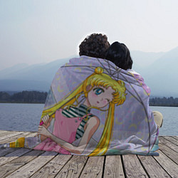 Плед флисовый Sailor Moon цвета 3D-принт — фото 2