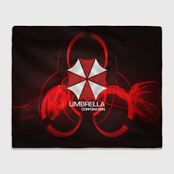 Плед флисовый Umbrella Corp, цвет: 3D-велсофт