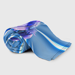 Плед флисовый Аниме Роза, цвет: 3D-велсофт — фото 2