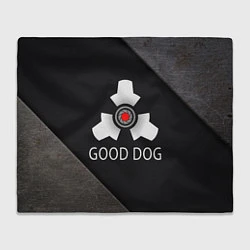 Плед флисовый HL good dog, цвет: 3D-велсофт