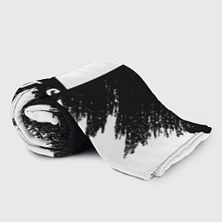 Плед флисовый BTS, цвет: 3D-велсофт — фото 2