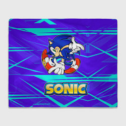 Плед флисовый Sonic, цвет: 3D-велсофт