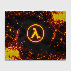 Плед флисовый HALF-LIFE 3, цвет: 3D-велсофт