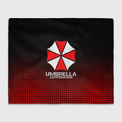 Плед флисовый UMBRELLA CORP, цвет: 3D-велсофт