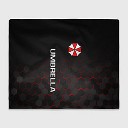 Плед флисовый UMBRELLA CORP, цвет: 3D-велсофт