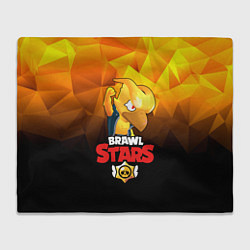 Плед флисовый BRAWL STARS CROW PHOENIX, цвет: 3D-велсофт