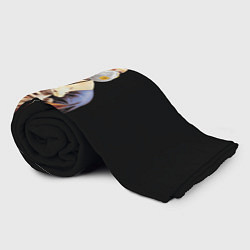 Плед флисовый Чечилия Галлерани - дама с горностаем, цвет: 3D-велсофт — фото 2