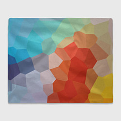 Плед флисовый Пикси кристаллы, цвет: 3D-велсофт