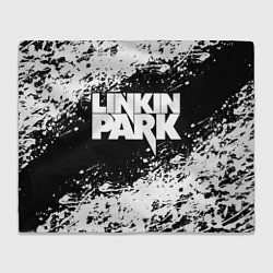 Плед флисовый LINKIN PARK 5, цвет: 3D-велсофт
