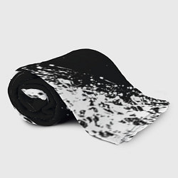 Плед флисовый Черный Клевер Черный Бык 6, цвет: 3D-велсофт — фото 2