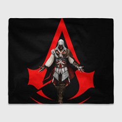 Плед флисовый Assassin’s Creed 02, цвет: 3D-велсофт