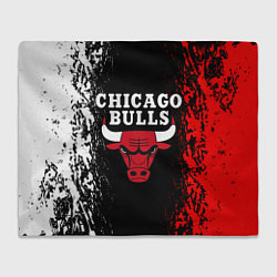 Плед флисовый CHICAGO BULLS, цвет: 3D-велсофт