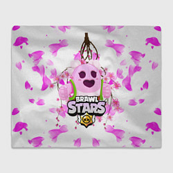 Плед флисовый Sakura Spike Brawl Stars, цвет: 3D-велсофт