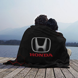 Плед флисовый HONDA, цвет: 3D-велсофт — фото 2