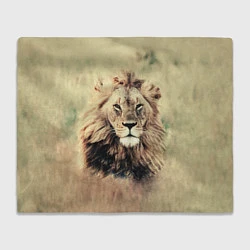 Плед флисовый Lion King, цвет: 3D-велсофт