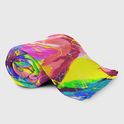 Плед флисовый ТИ-ДАЙ, цвет: 3D-велсофт — фото 2
