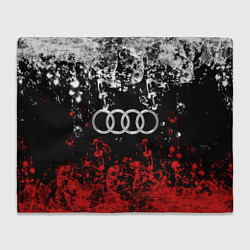 Плед флисовый AUDI, цвет: 3D-велсофт