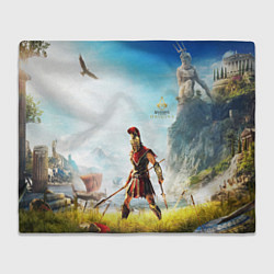 Плед флисовый AssassinS Creed Origins odyssey, цвет: 3D-велсофт