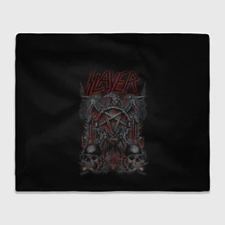 Плед флисовый Slayer, цвет: 3D-велсофт
