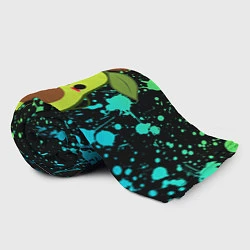 Плед флисовый Авокадо, цвет: 3D-велсофт — фото 2