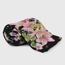 Плед флисовый Букет лилий, цвет: 3D-велсофт — фото 2