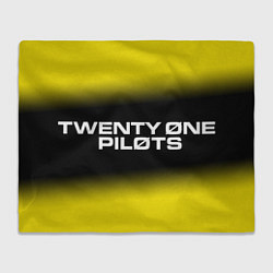 Плед флисовый TWENTY ONE PILOTS 21 PILOTS, цвет: 3D-велсофт