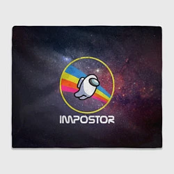 Плед флисовый NASA Impostor, цвет: 3D-велсофт