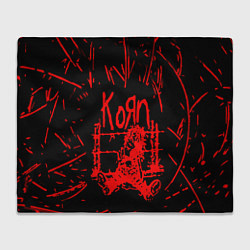 Плед флисовый Korn, цвет: 3D-велсофт