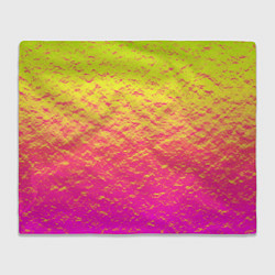 Плед флисовый Яркий закат, цвет: 3D-велсофт