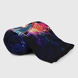 Плед флисовый Шинобу Кочо, цвет: 3D-велсофт — фото 2
