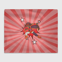 Плед флисовый Megumin Dabbing, цвет: 3D-велсофт