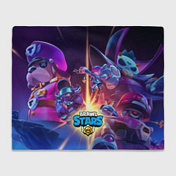 Плед флисовый Starr Force - Brawl Stars, цвет: 3D-велсофт