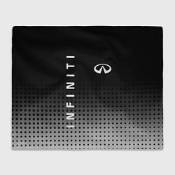 Плед флисовый Infiniti, цвет: 3D-велсофт