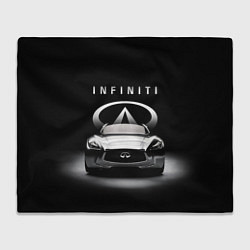 Плед флисовый INFINITI, цвет: 3D-велсофт