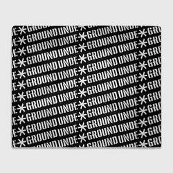 Плед флисовый UNDERGROUND, цвет: 3D-велсофт
