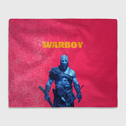 Плед флисовый Warboy, цвет: 3D-велсофт