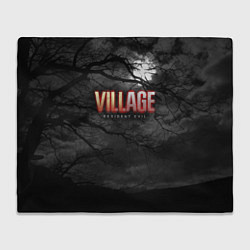 Плед флисовый Resident Evil: Village $$$, цвет: 3D-велсофт