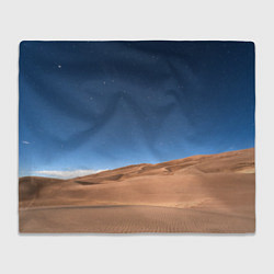 Плед флисовый Пустыня, цвет: 3D-велсофт