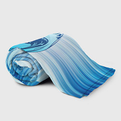 Плед флисовый Акула, цвет: 3D-велсофт — фото 2