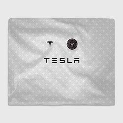 Плед флисовый INTER MIAMI FC TESLA KIT, цвет: 3D-велсофт