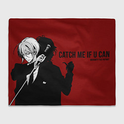 Плед флисовый Catch me if u can, цвет: 3D-велсофт